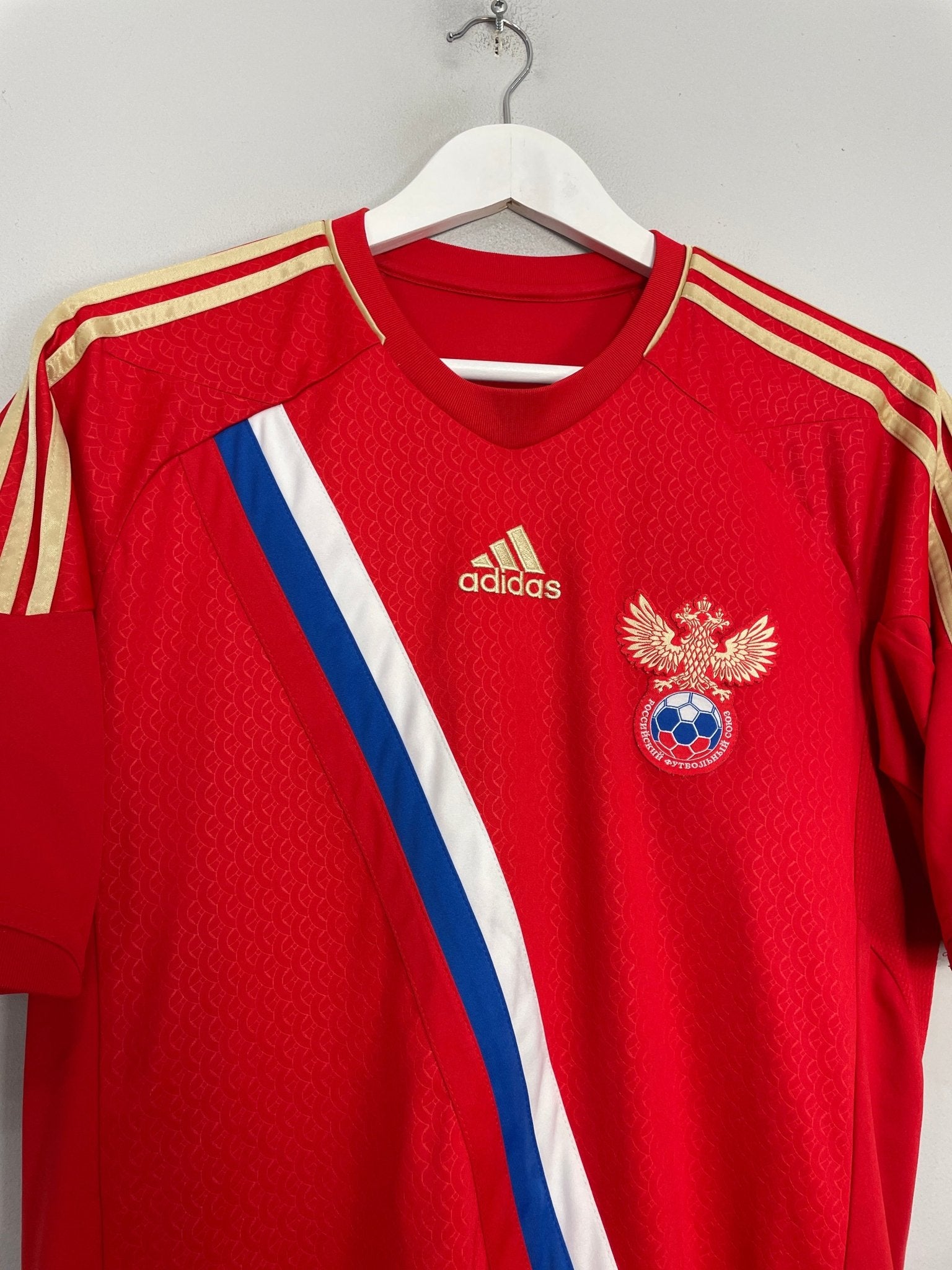 Shop 2012/13 RUSSIA HOME SHIRT (M) ADIDAS, classic football shirts, vintage football shirts & retro soccer jerseys at Cult Kits