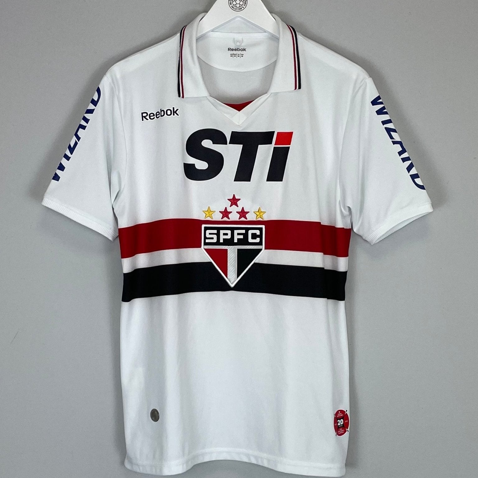 Shop 2012/13 SAO PAULO #10 HOME SHIRT (M) REEBOK, classic football shirts, vintage football shirts & retro soccer jerseys at Cult Kits