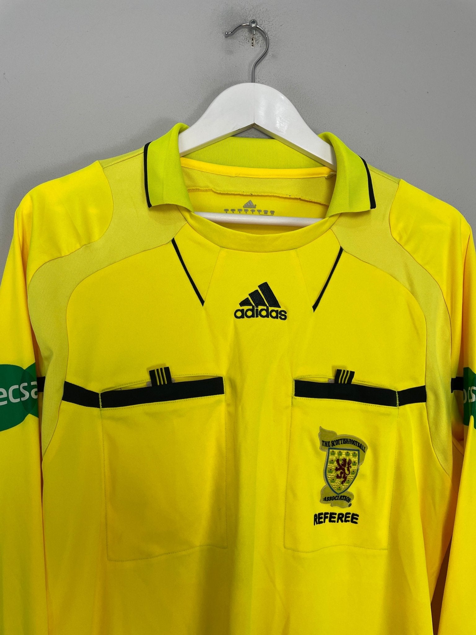 Shop 2012/13 SCOTTISH FA REFEREE SHIRT (L) ADIDAS, classic football shirts, vintage football shirts & retro soccer jerseys at Cult Kits