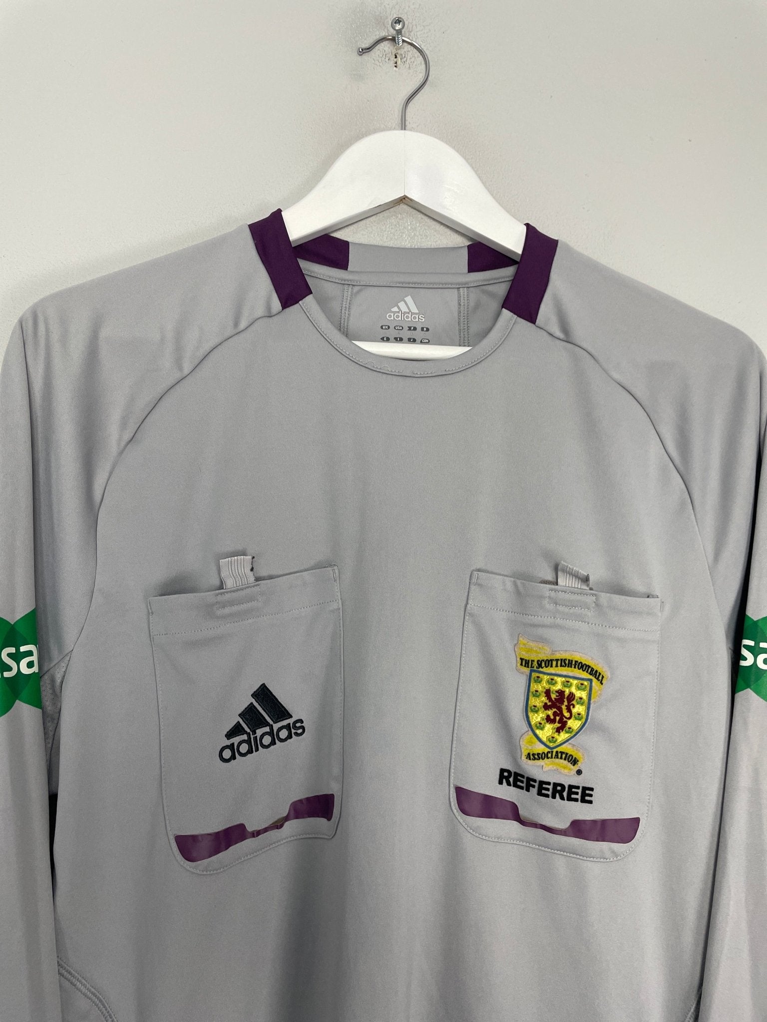 Shop 2012/13 SCOTTISH FA REFEREE SHIRT (L) ADIDAS, classic football shirts, vintage football shirts & retro soccer jerseys at Cult Kits