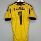 2012/13 SPAIN CASILLAS 1 GK SHIRT (S) ADIDAS - Cult Kits - Small - Buy Vintage Football Shirts, Authentic Retro Football Shirts For Sale, Classic Football Shirts & Soccer Jersey