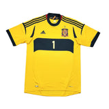 Buy 2012/13 Spain I.Casillas 1 GK Shirt (L) Adidas ~ Free worldwide shipping ~ Authentic Vintage Football Shirts from Cult Kits