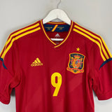 Shop 2012/13 SPAIN TORRES #9 HOME SHIRT (S) ADIDAS, classic football shirts, vintage football shirts & retro soccer jerseys at Cult Kits