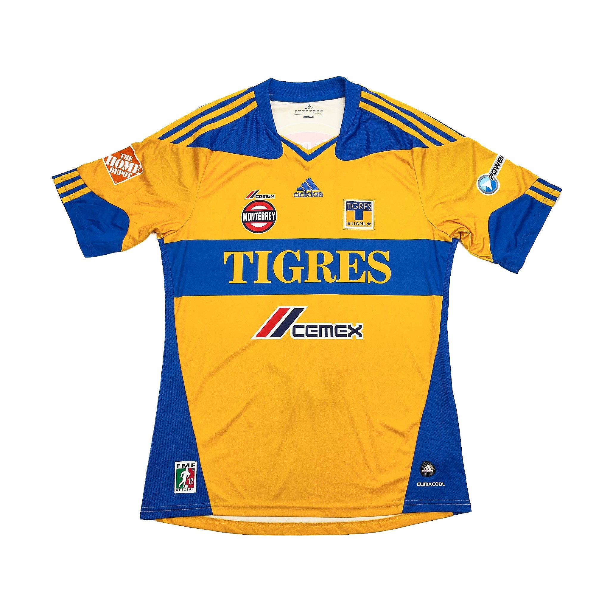 Buy 2012/13 TIGRES JUNINHO 3 HOME SHIRT (M) ADIDAS ~ Free worldwide shipping available ~ Authentic Vintage Football Shirts from Cult Kits