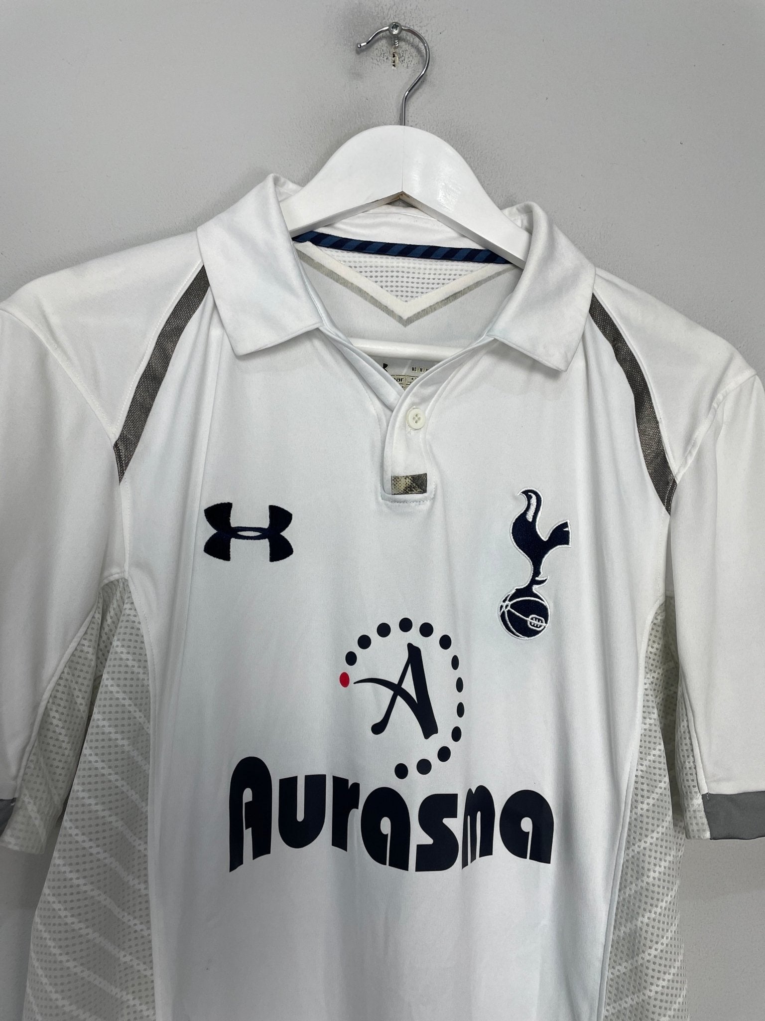 Shop 2012/13 TOTTENHAM BALE #11 HOME SHIRT (M) UNDER ARMOUR, classic football shirts, vintage football shirts & retro soccer jerseys at Cult Kits