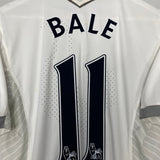 Shop 2012/13 TOTTENHAM BALE #11 HOME SHIRT (M) UNDER ARMOUR, classic football shirts, vintage football shirts & retro soccer jerseys at Cult Kits