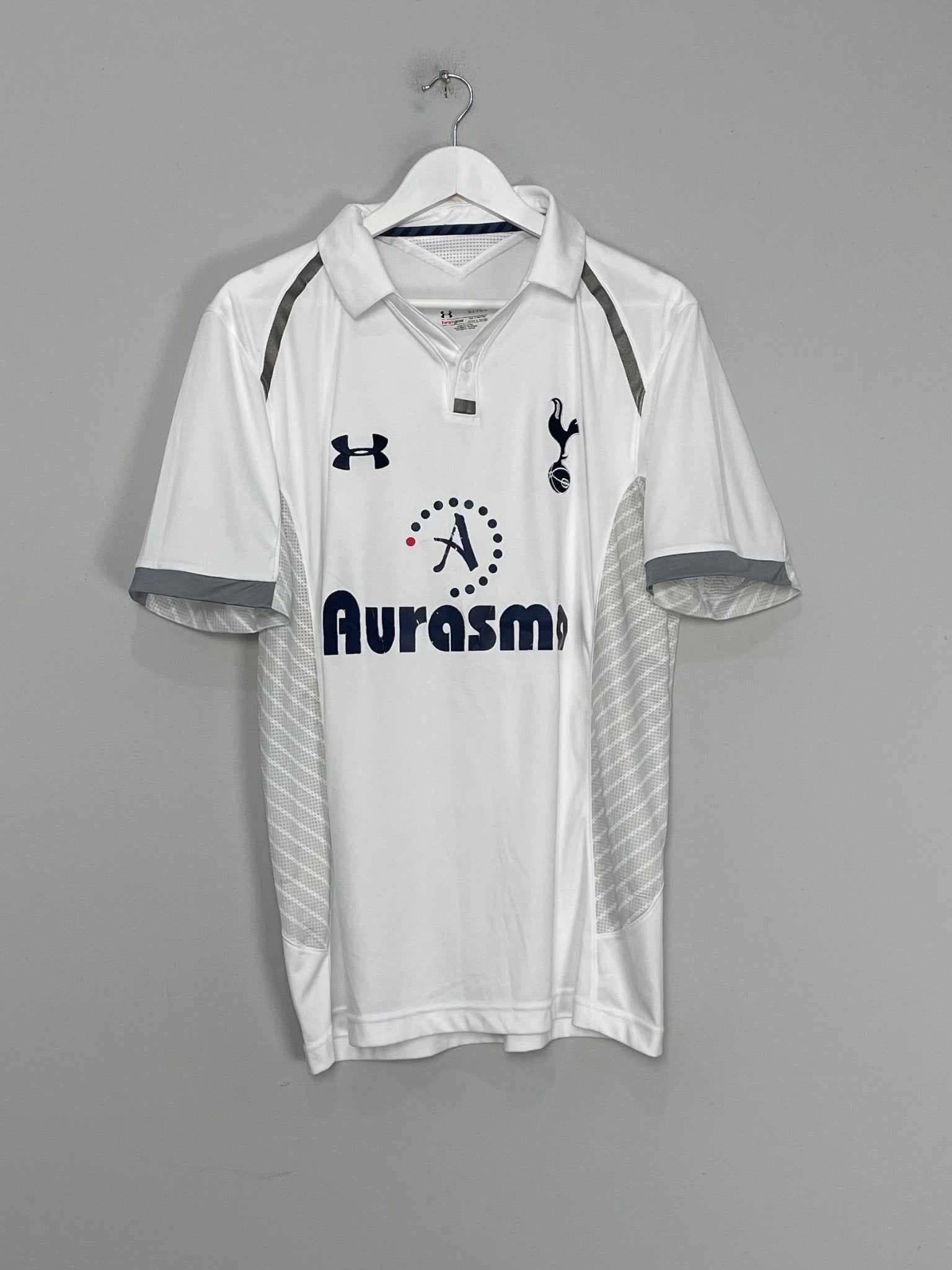 Shop 2012/13 TOTTENHAM HOME SHIRT (L) UNDER ARMOUR, classic football shirts, vintage football shirts & retro soccer jerseys at Cult Kits