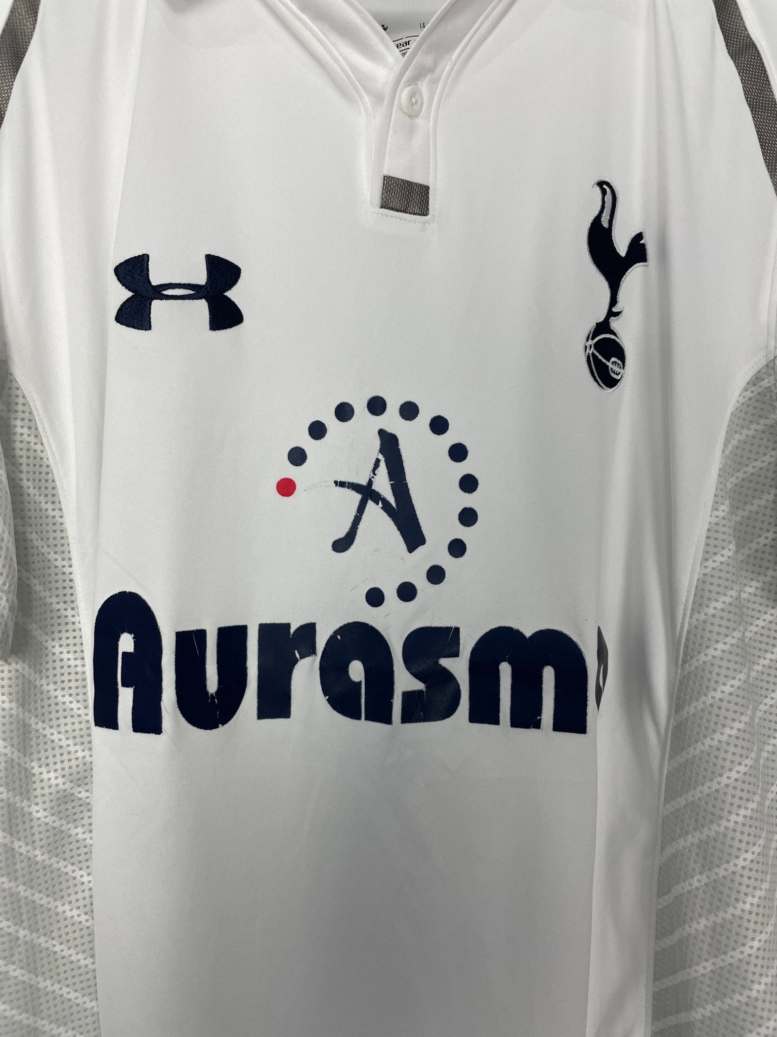 Shop 2012/13 TOTTENHAM HOME SHIRT (L) UNDER ARMOUR, classic football shirts, vintage football shirts & retro soccer jerseys at Cult Kits