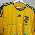 Shop 2012/13 UKRAINE HOME SHIRT (L) ADIDAS, classic football shirts, vintage football shirts & retro soccer jerseys at Cult Kits