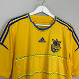 Shop 2012/13 UKRAINE HOME SHIRT (L) ADIDAS, classic football shirts, vintage football shirts & retro soccer jerseys at Cult Kits