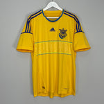 Shop 2012/13 UKRAINE HOME SHIRT (L) ADIDAS, classic football shirts, vintage football shirts & retro soccer jerseys at Cult Kits