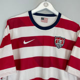 Shop 2012/13 USA HOME SHIRT (XXL) NIKE, classic football shirts, vintage football shirts & retro soccer jerseys at Cult Kits