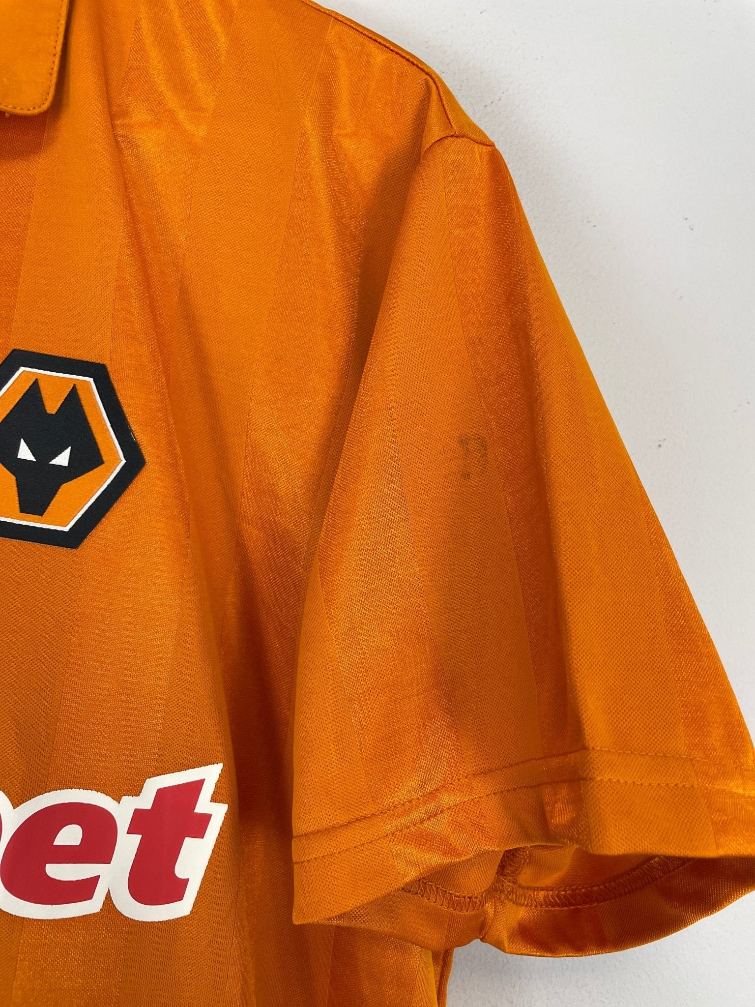 Shop 2012/13 WOLVES HOME SHIRT (XL) BURRDA SPORT, classic football shirts, vintage football shirts & retro soccer jerseys at Cult Kits