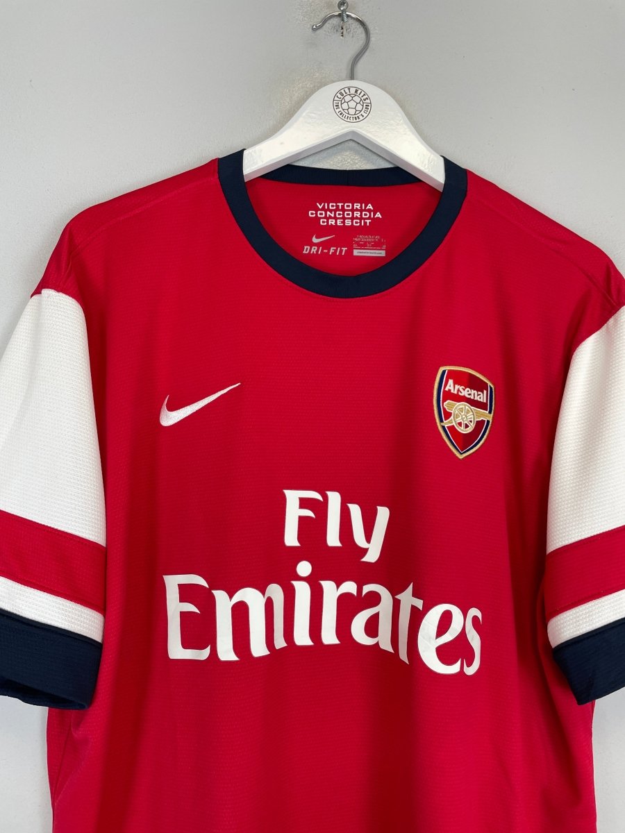 2012/14 ARSENAL ARTETA 8 HOME SHIRT (XL) NIKE - Cult Kits - XL - Buy Vintage Football Shirts, Authentic Retro Football Shirts For Sale, Classic Football Shirts & Soccer Jersey