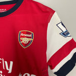 Shop 2012/14 ARSENAL GIROUD #12 *PLAYER ISSUE* HOME SHIRT (M) NIKE, classic football shirts, vintage football shirts & retro soccer jerseys at Cult Kits
