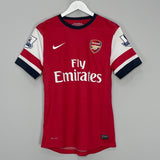 Shop 2012/14 ARSENAL GIROUD #12 *PLAYER ISSUE* HOME SHIRT (M) NIKE, classic football shirts, vintage football shirts & retro soccer jerseys at Cult Kits