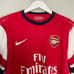 Shop 2012/14 ARSENAL MERTESACKER #4 *PLAYER ISSUE* HOME SHIRT (M) NIKE, classic football shirts, vintage football shirts & retro soccer jerseys at Cult Kits