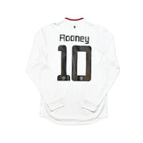 Buy 2012/14 Manchester United Rooney 10 L/S Away Shirt (S) Nike ~ Free worldwide shipping ~ Authentic Vintage Football Shirts from Cult Kits