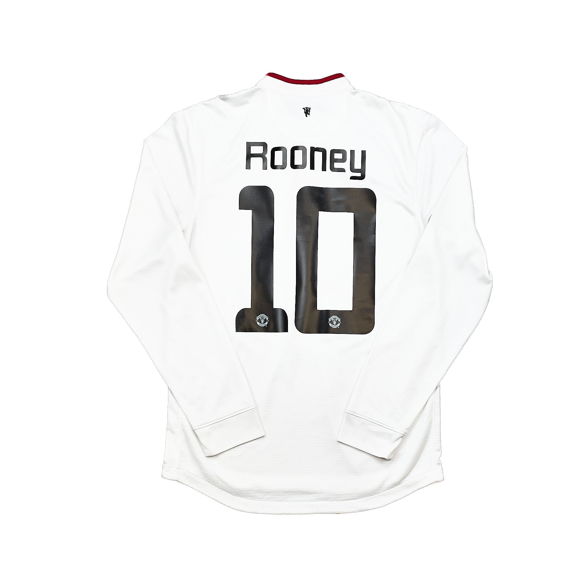 Buy 2012/14 Manchester United Rooney 10 L/S Away Shirt (S) Nike ~ Free worldwide shipping ~ Authentic Vintage Football Shirts from Cult Kits