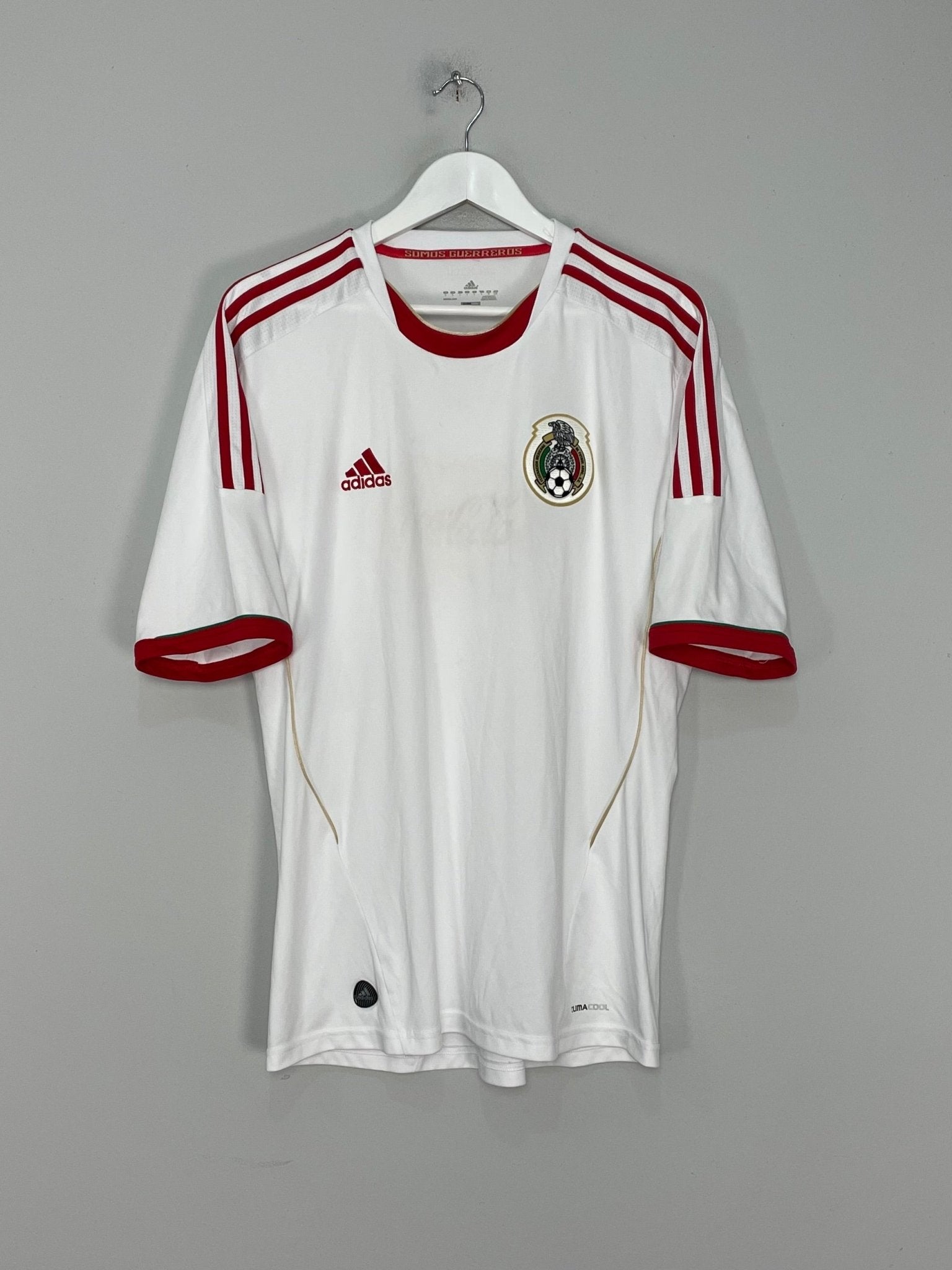 Shop 2012/14 MEXICO AWAY SHIRT (L) ADIDAS, classic football shirts, vintage football shirts & retro soccer jerseys at Cult Kits