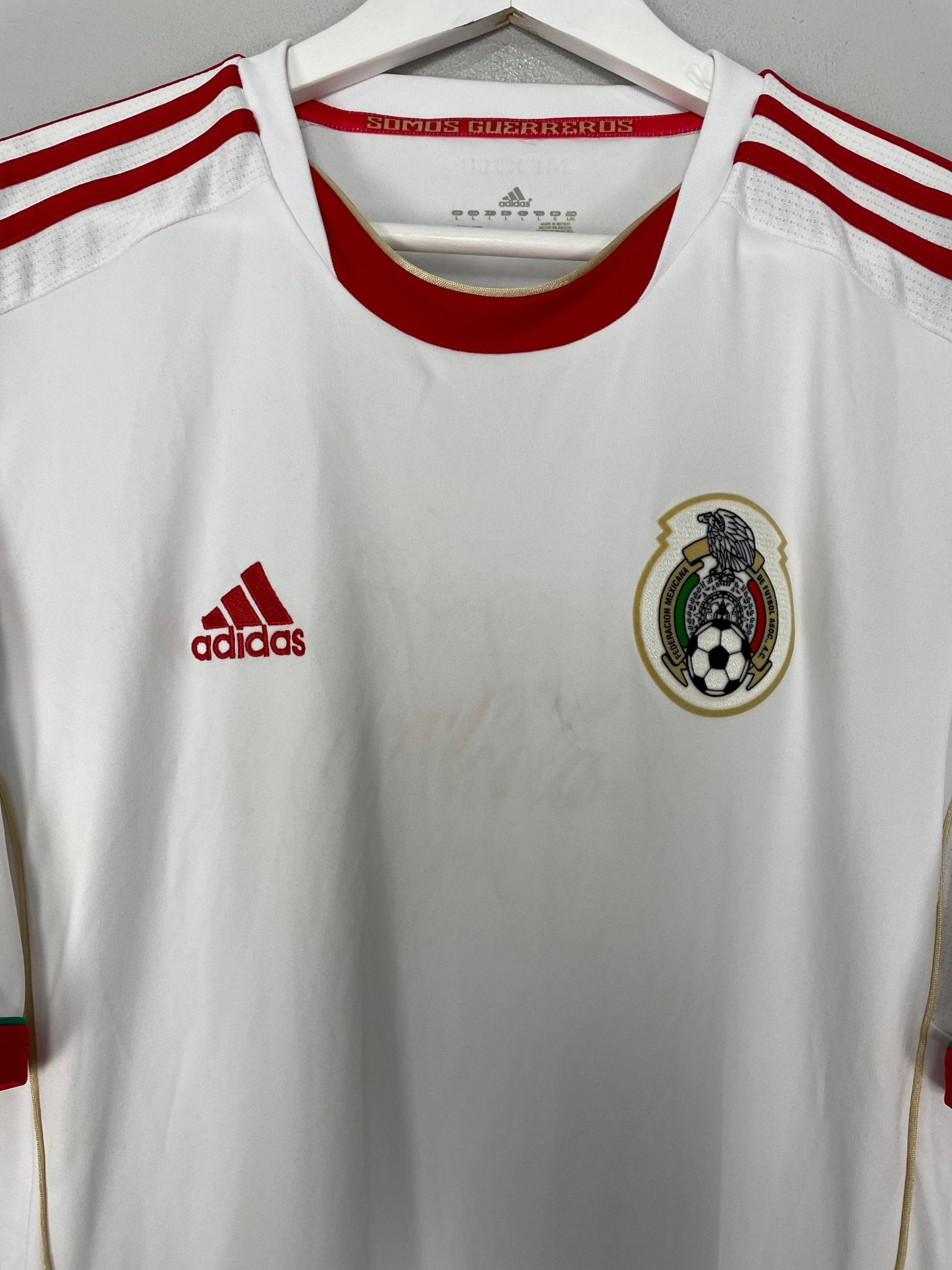 Shop 2012/14 MEXICO AWAY SHIRT (L) ADIDAS, classic football shirts, vintage football shirts & retro soccer jerseys at Cult Kits