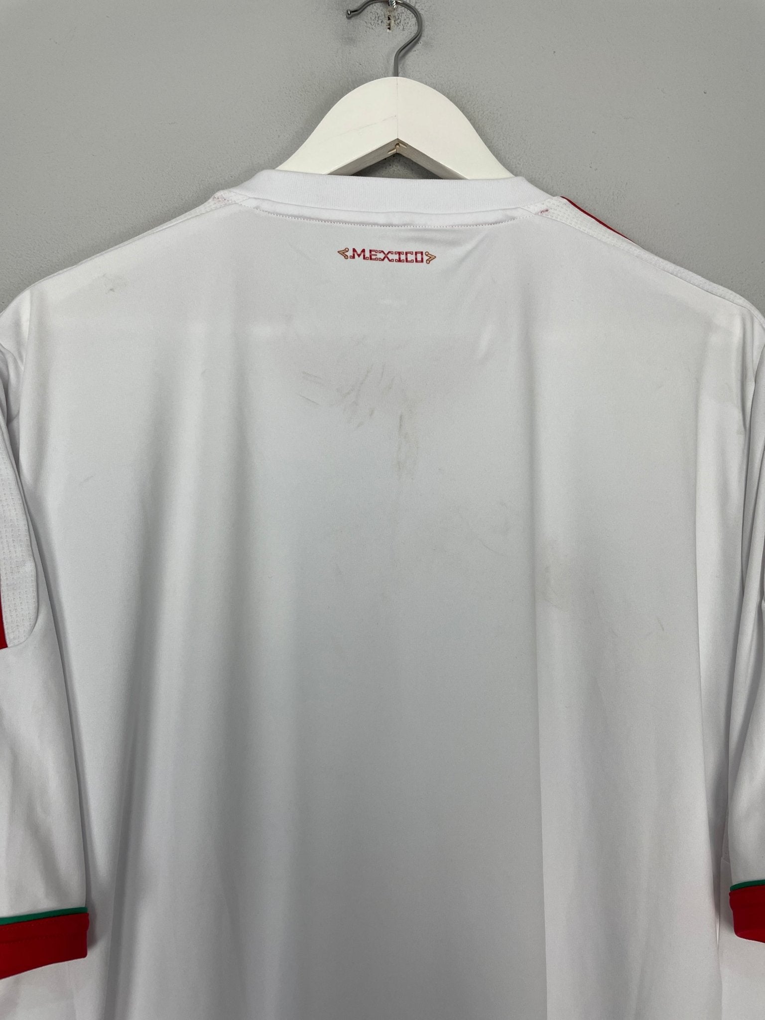 Shop 2012/14 MEXICO *SIGNED* AWAY SHIRT (XL) ADIDAS, classic football shirts, vintage football shirts & retro soccer jerseys at Cult Kits