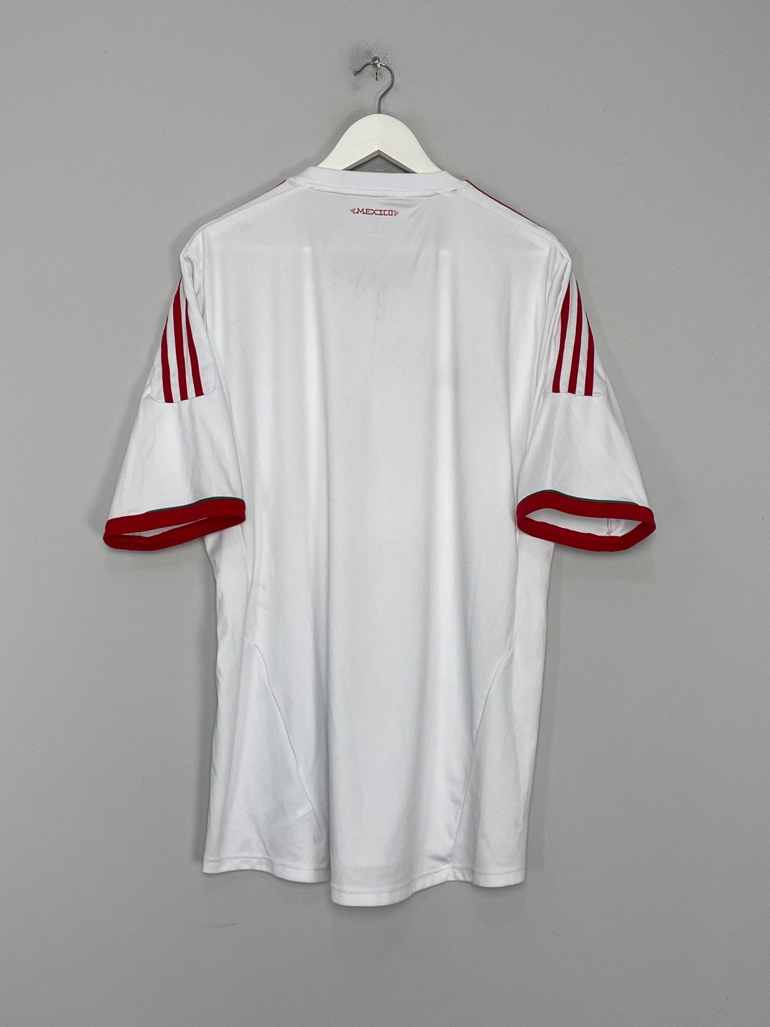 Shop 2012/14 MEXICO *SIGNED* AWAY SHIRT (XL) ADIDAS, classic football shirts, vintage football shirts & retro soccer jerseys at Cult Kits
