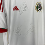 Shop 2012/14 MEXICO *SIGNED* AWAY SHIRT (XL) ADIDAS, classic football shirts, vintage football shirts & retro soccer jerseys at Cult Kits