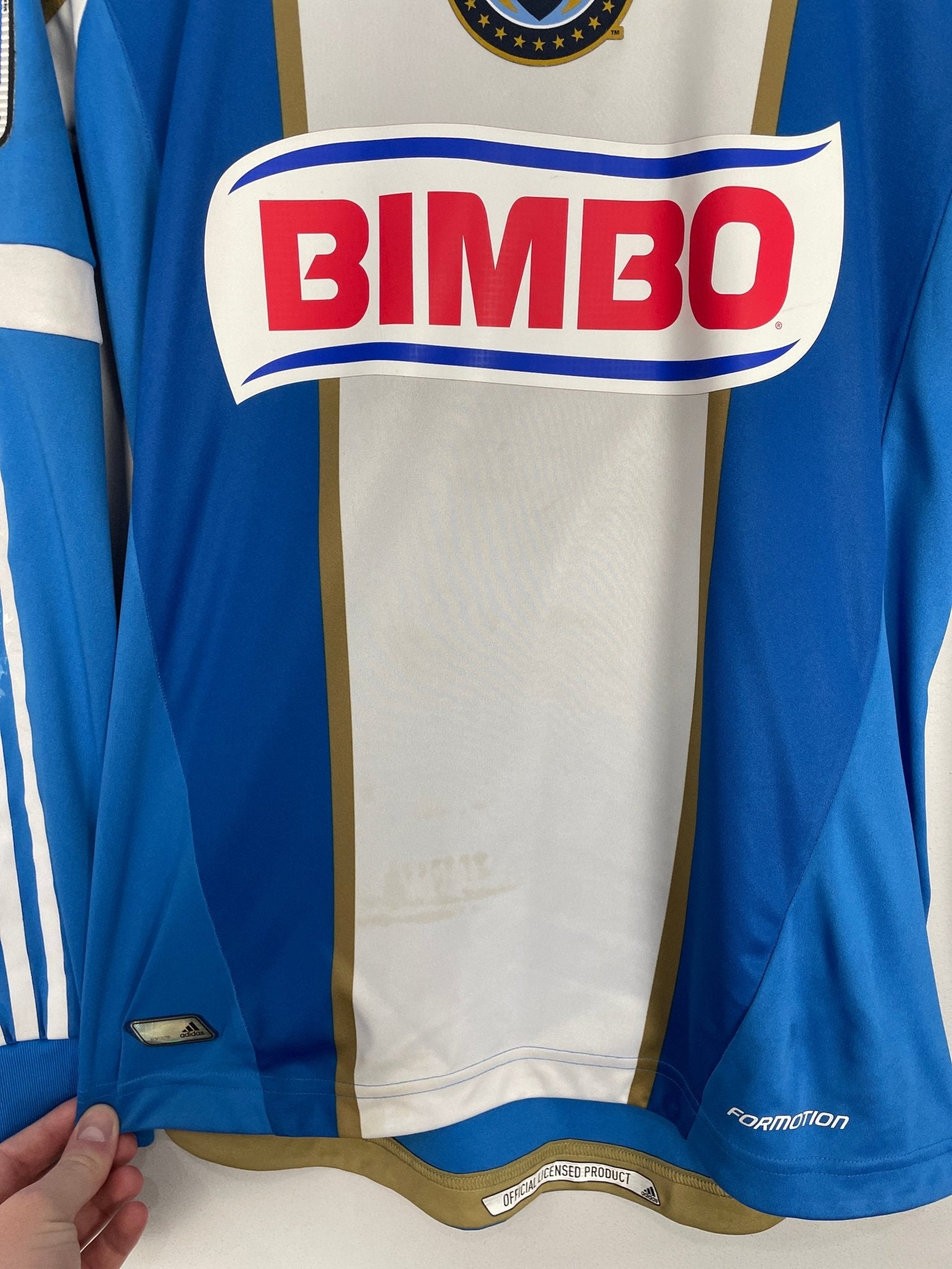 Shop 2012/14 PHILADELPHIA UNION ADU #11 *PLAYER ISSUE* L/S AWAY SHIRT (S) ADIDAS, classic football shirts, vintage football shirts & retro soccer jerseys at Cult Kits