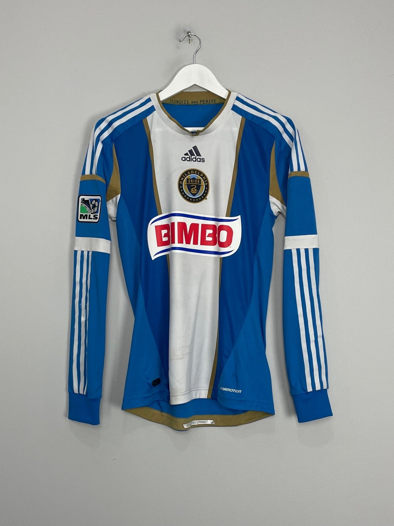 Shop 2012/14 PHILADELPHIA UNION ADU #11 *PLAYER ISSUE* L/S AWAY SHIRT (S) ADIDAS, classic football shirts, vintage football shirts & retro soccer jerseys at Cult Kits