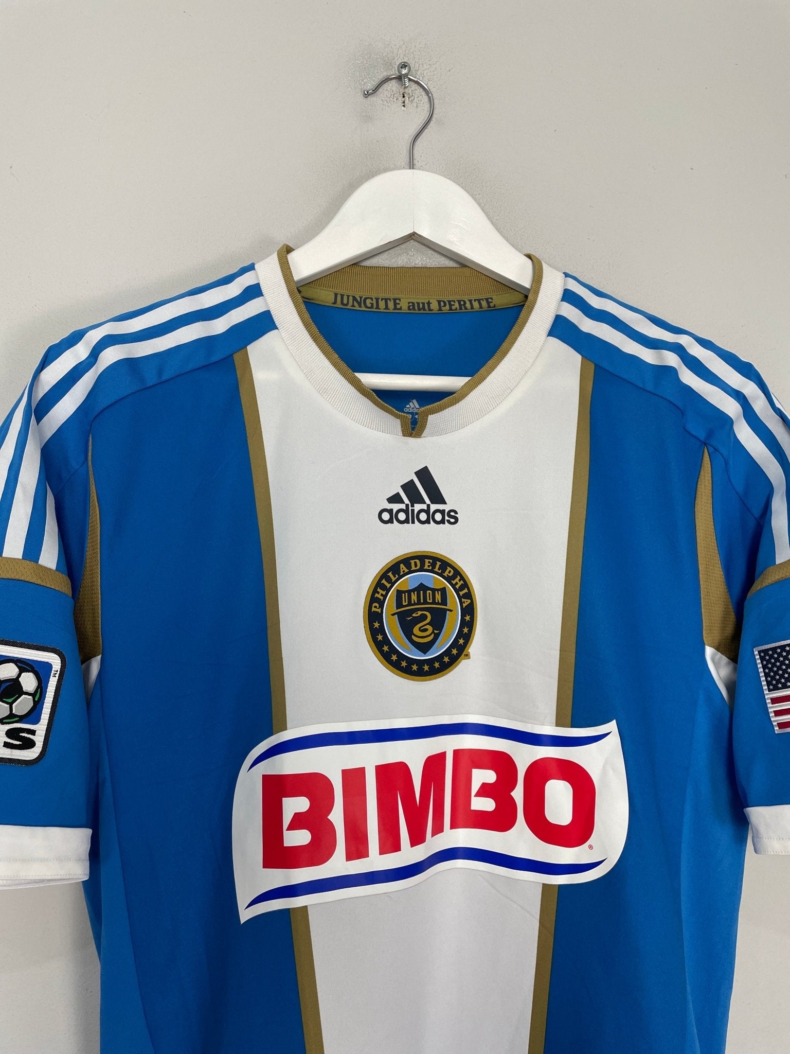 Shop 2012/14 PHILADELPHIA UNION *PLAYER ISSUE* HOME SHIRT (M) ADIDAS, classic football shirts, vintage football shirts & retro soccer jerseys at Cult Kits
