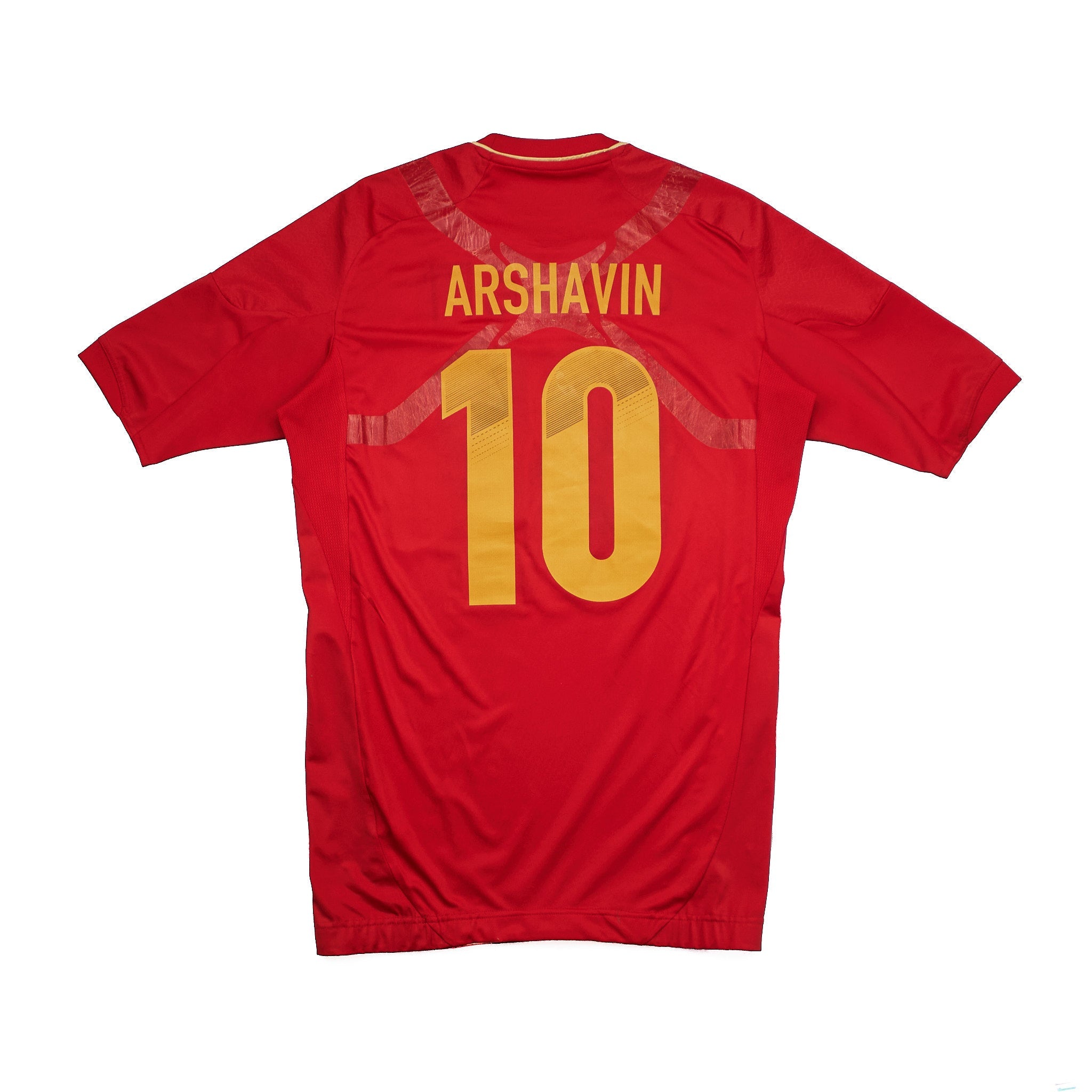Buy 2012/14 Russia Arshavin 10 *Match Issue v Czechia* Home Shirt (L) Adidas ~ Free worldwide shipping ~ Authentic Vintage Football Shirts from Cult Kits