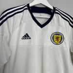 Shop 2012/14 SCOTLAND AWAY SHIRT (L) ADIDAS, classic football shirts, vintage football shirts & retro soccer jerseys at Cult Kits