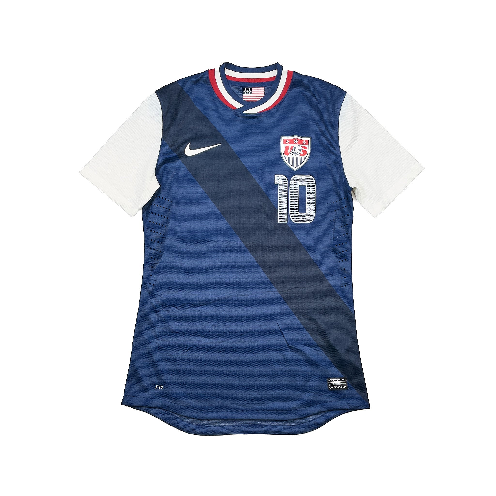 Buy 2012/14 USA Donovan 10 Authentic Away Shirt (M) Nike ~ Free worldwide shipping ~ Authentic Vintage Football Shirts from Cult Kits