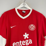 2012/13 FSV MAINZ HOME SHIRT (XL) NIKE RED WHITE ENTEGA