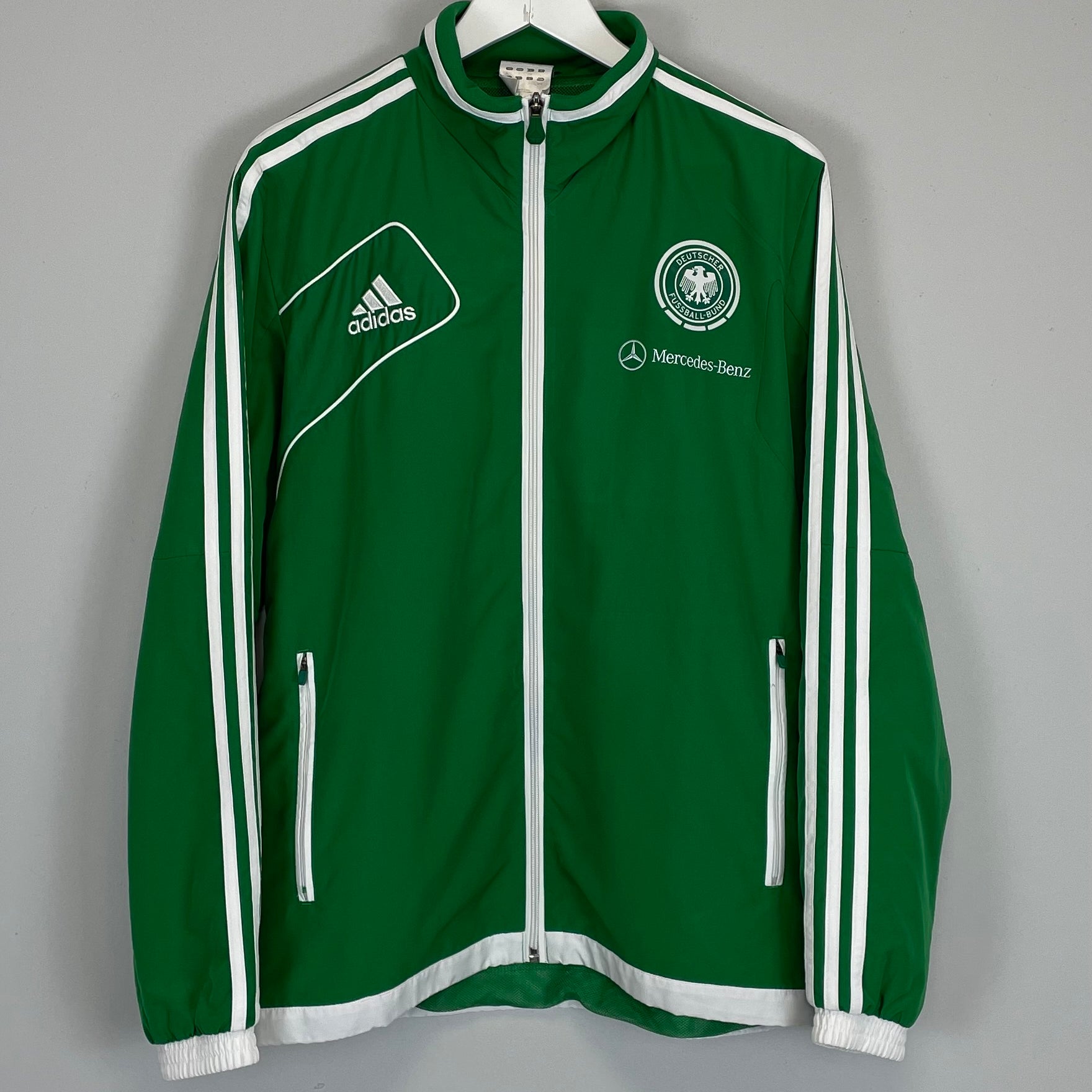 Shop 2012/13 GERMANY TRACK JACKET (M) ADIDAS, classic football shirts, vintage football shirts & retro soccer jerseys at Cult Kits
