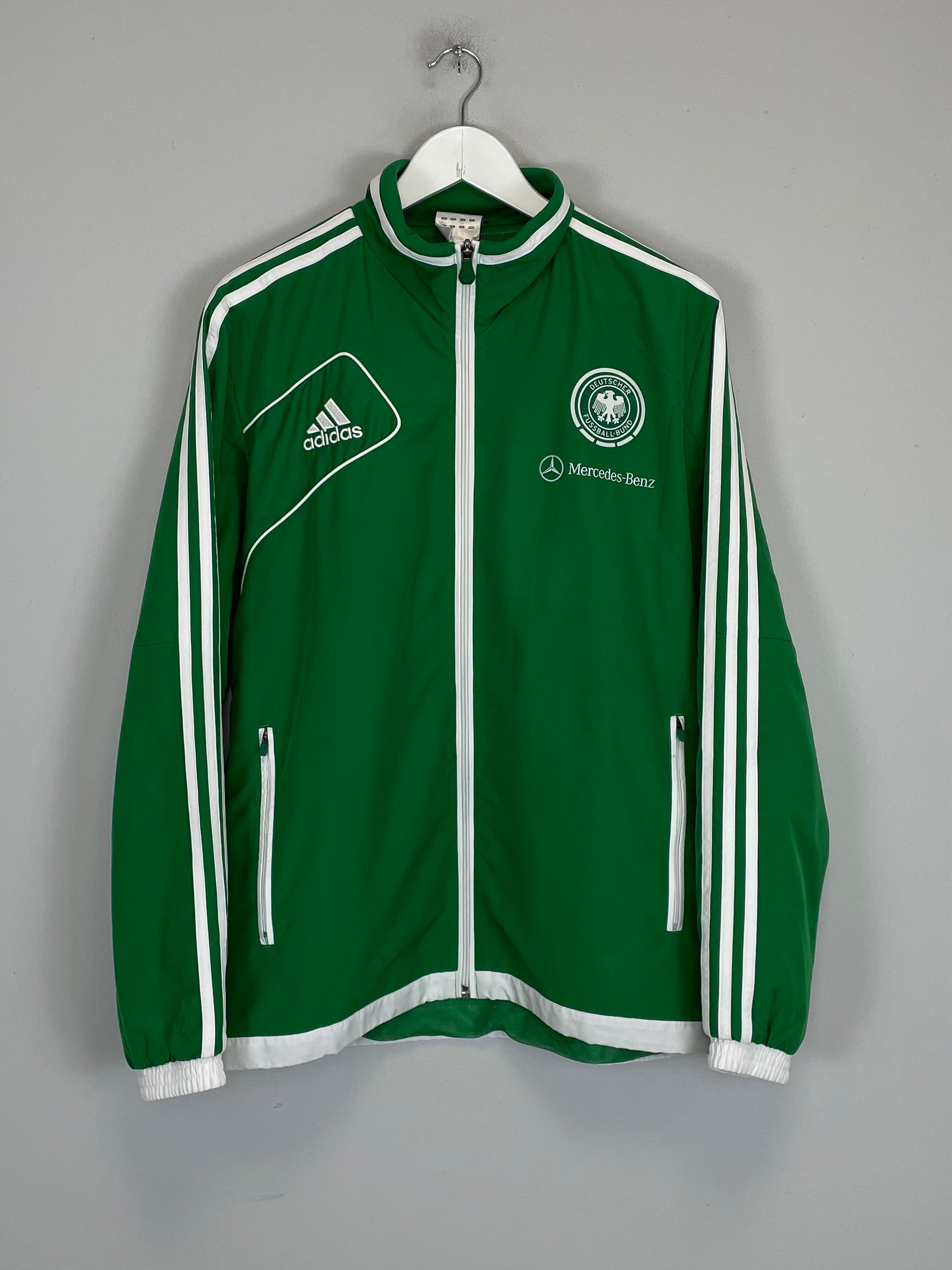 Shop 2012/13 GERMANY TRACK JACKET (M) ADIDAS, classic football shirts, vintage football shirts & retro soccer jerseys at Cult Kits