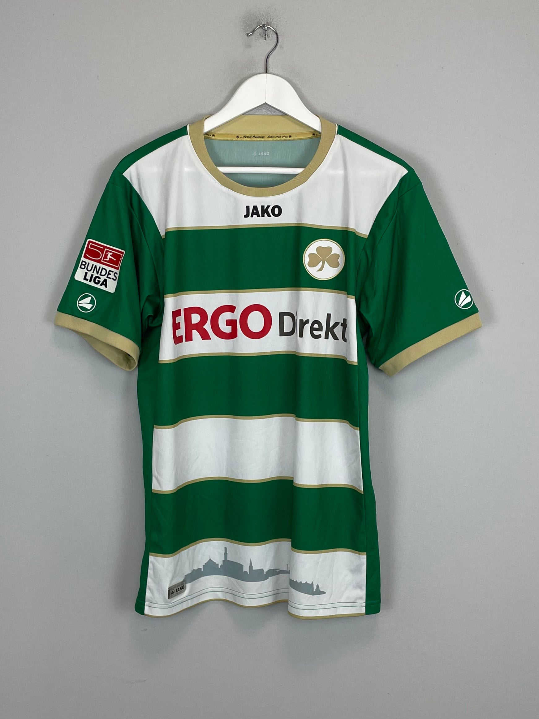 2012/13 GREUTHER FURTH ONUEGBU #20 HOME SHIRT (S) JAKO