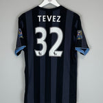 Shop 2012/13 MANCHESTER CITY TEVEZ #32 THIRD SHIRT (M) UMBRO, classic football shirts, vintage football shirts & retro soccer jerseys at Cult Kits