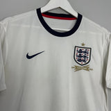 Shop 2013 ENGLAND *150 YEAR* HOME SHIRT (M) NIKE, classic football shirts, vintage football shirts & retro soccer jerseys at Cult Kits