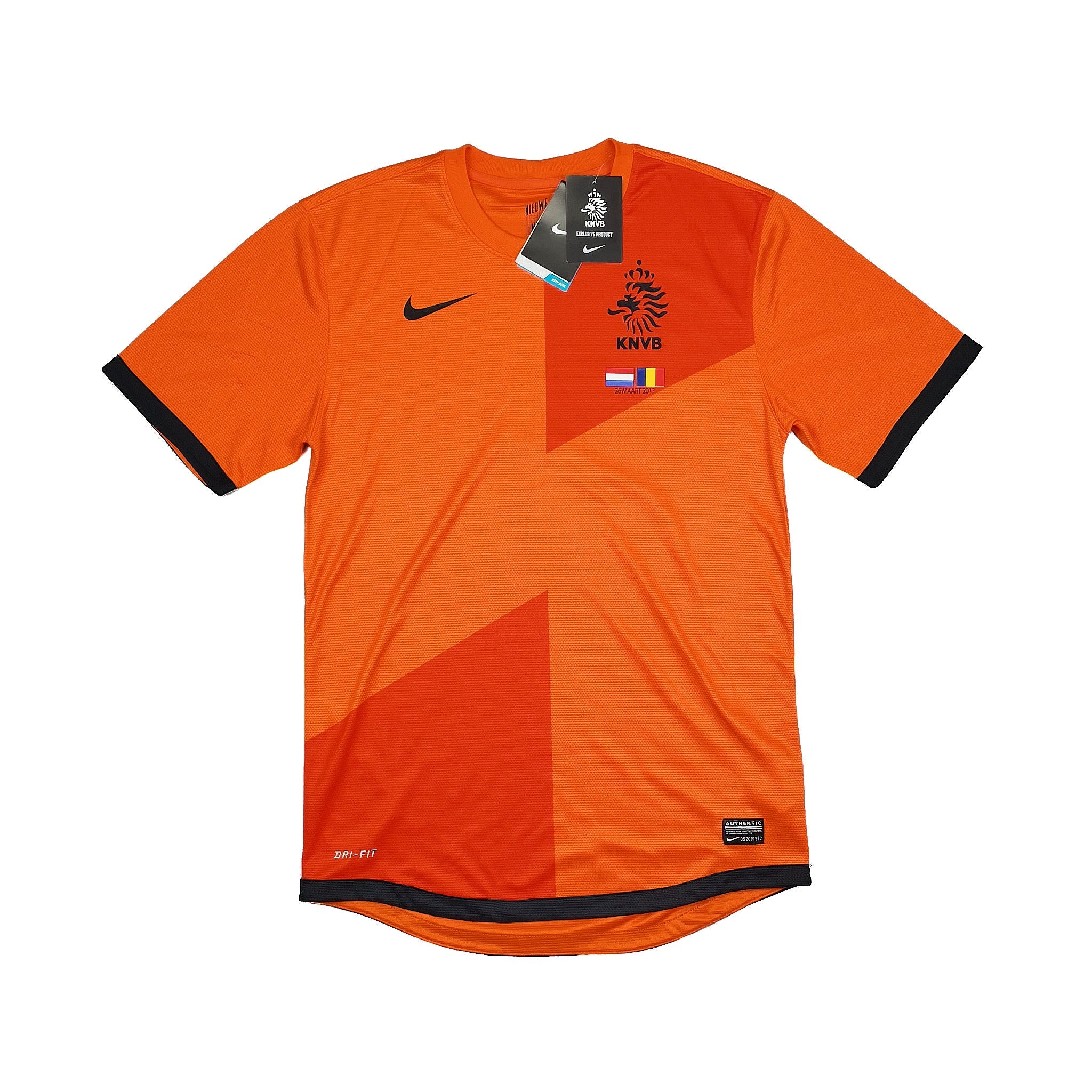 2013 Netherlands *BNWT* Vs Romania Home Shirt