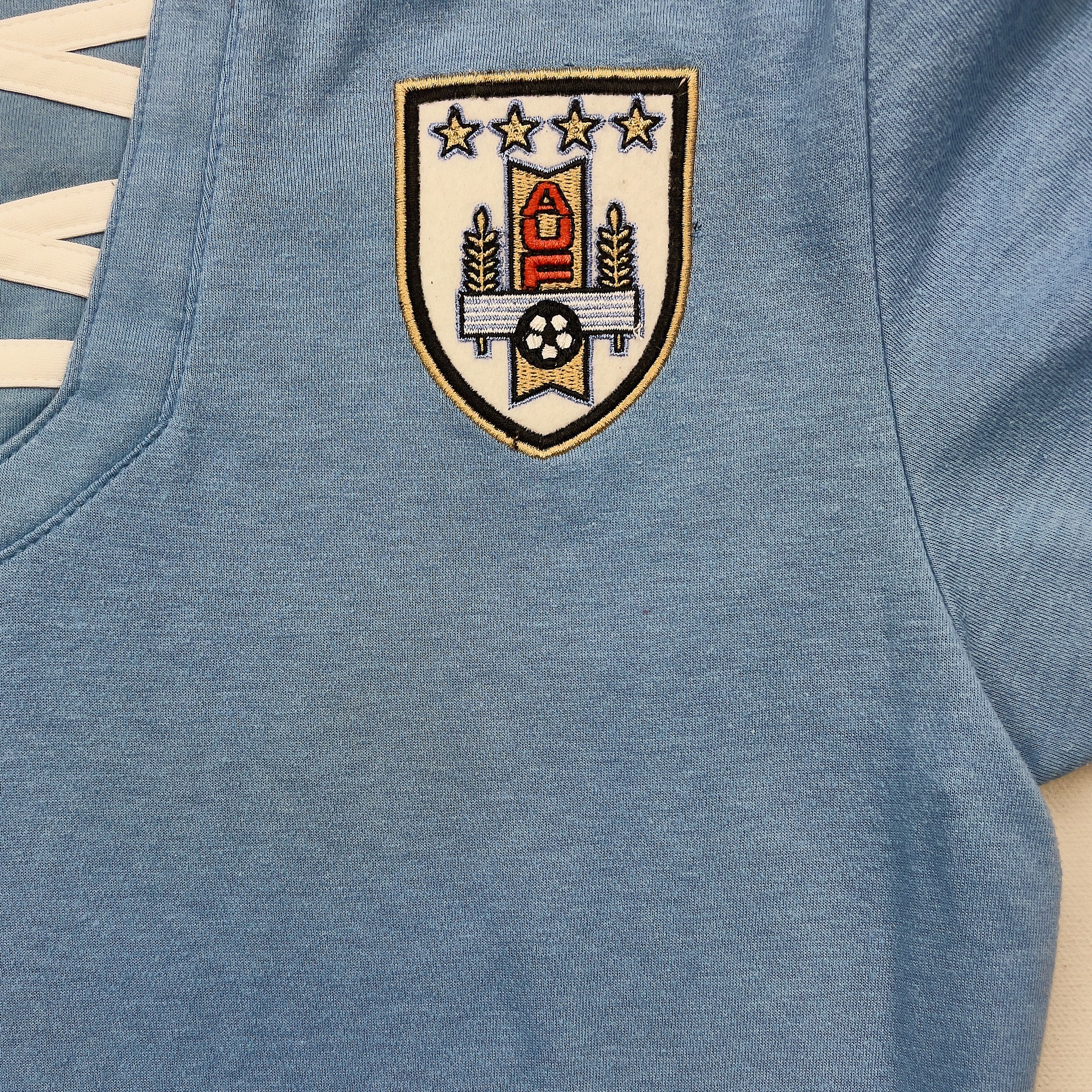 Buy 2013 Uruguay Confederations Cup Shirt (S) Puma ~ Free worldwide shipping available ~ Authentic Vintage Football Shirts from Cult Kits