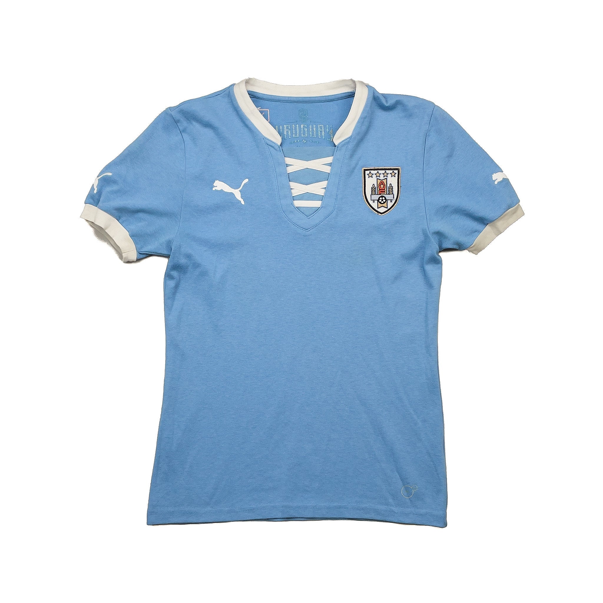Buy 2013 Uruguay Confederations Cup Shirt (S) Puma ~ Free worldwide shipping available ~ Authentic Vintage Football Shirts from Cult Kits