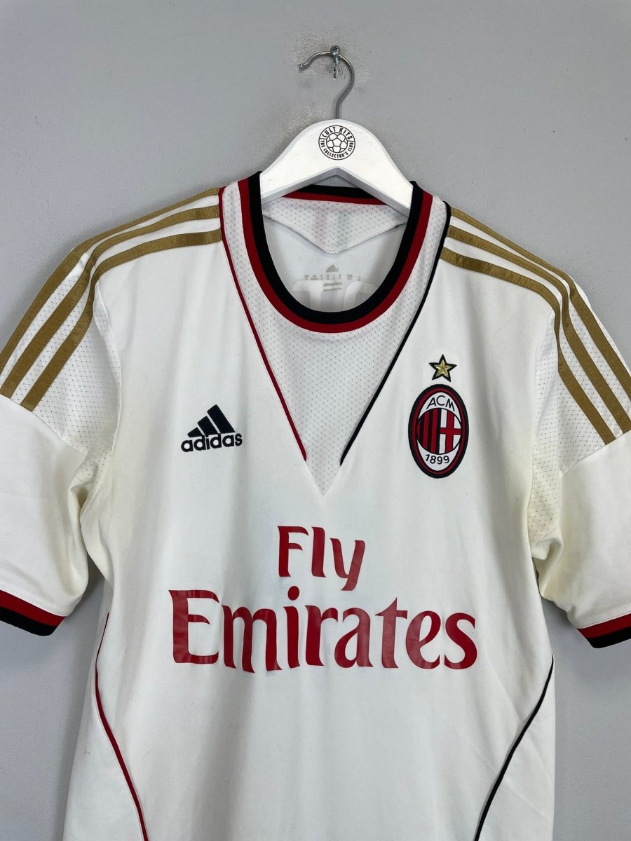 2013/14 AC MILAN BALOTELLI 45 AWAY SHIRT (S) ADIDAS - Cult Kits - Small - Buy Vintage Football Shirts, Authentic Retro Football Shirts For Sale, Classic Football Shirts & Soccer Jersey