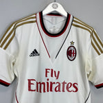 2013/14 AC MILAN BALOTELLI 45 AWAY SHIRT (S) ADIDAS - Cult Kits - Small - Buy Vintage Football Shirts, Authentic Retro Football Shirts For Sale, Classic Football Shirts & Soccer Jersey