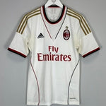 2013/14 AC MILAN BALOTELLI 45 AWAY SHIRT (S) ADIDAS - Cult Kits - Small - Buy Vintage Football Shirts, Authentic Retro Football Shirts For Sale, Classic Football Shirts & Soccer Jersey