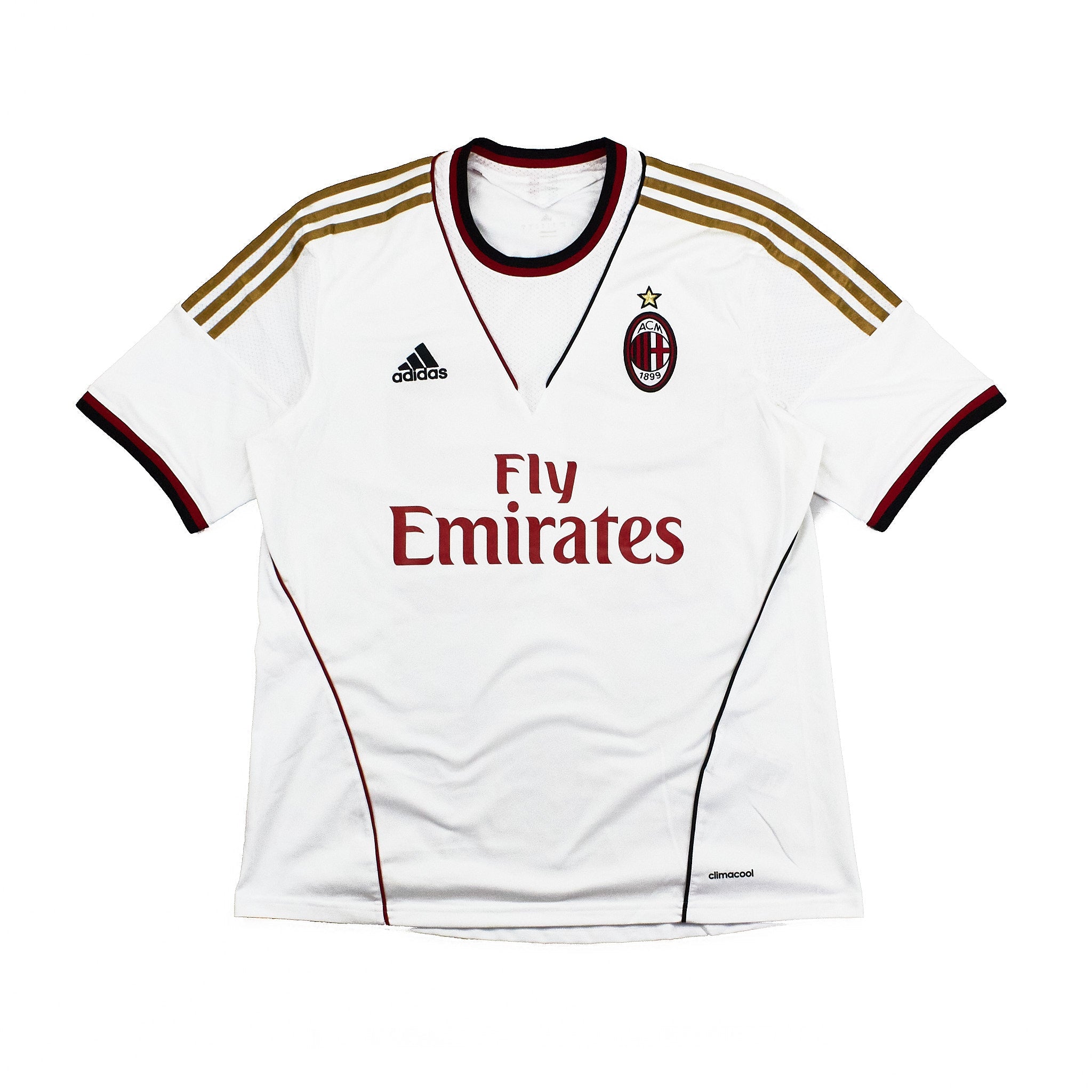 Buy 2013/14 AC Milan Kaka 22 Away Shirt (L) Adidas ~ Free worldwide shipping ~ Authentic Vintage Football Shirts from Cult Kits