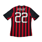 Buy 2013/14 AC Milan Kaka 22 Home Shirt (M) Adidas ~ Free worldwide shipping ~ Authentic Vintage Football Shirts from Cult Kits