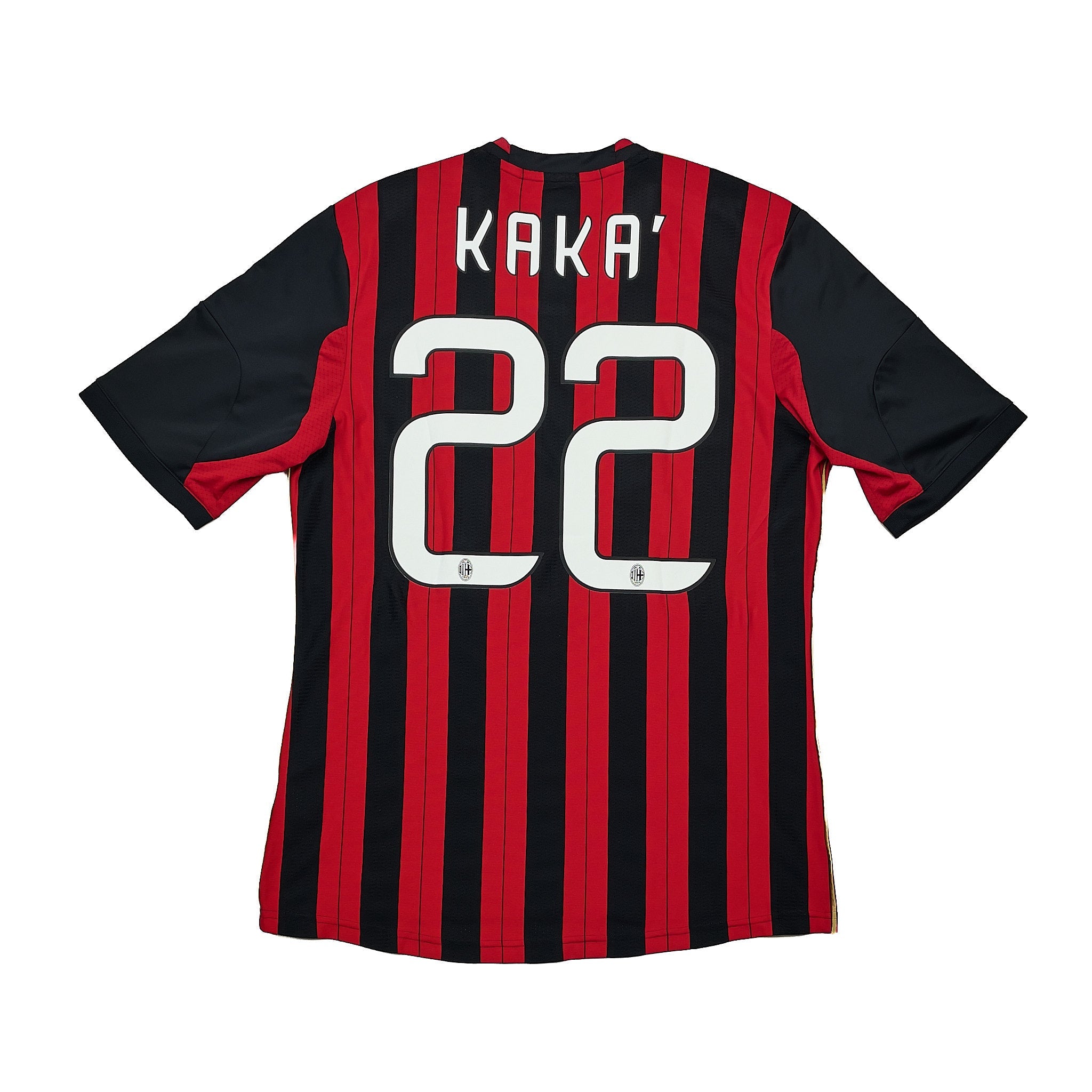 Buy 2013/14 AC Milan Kaka 22 Home Shirt (M) Adidas ~ Free worldwide shipping ~ Authentic Vintage Football Shirts from Cult Kits