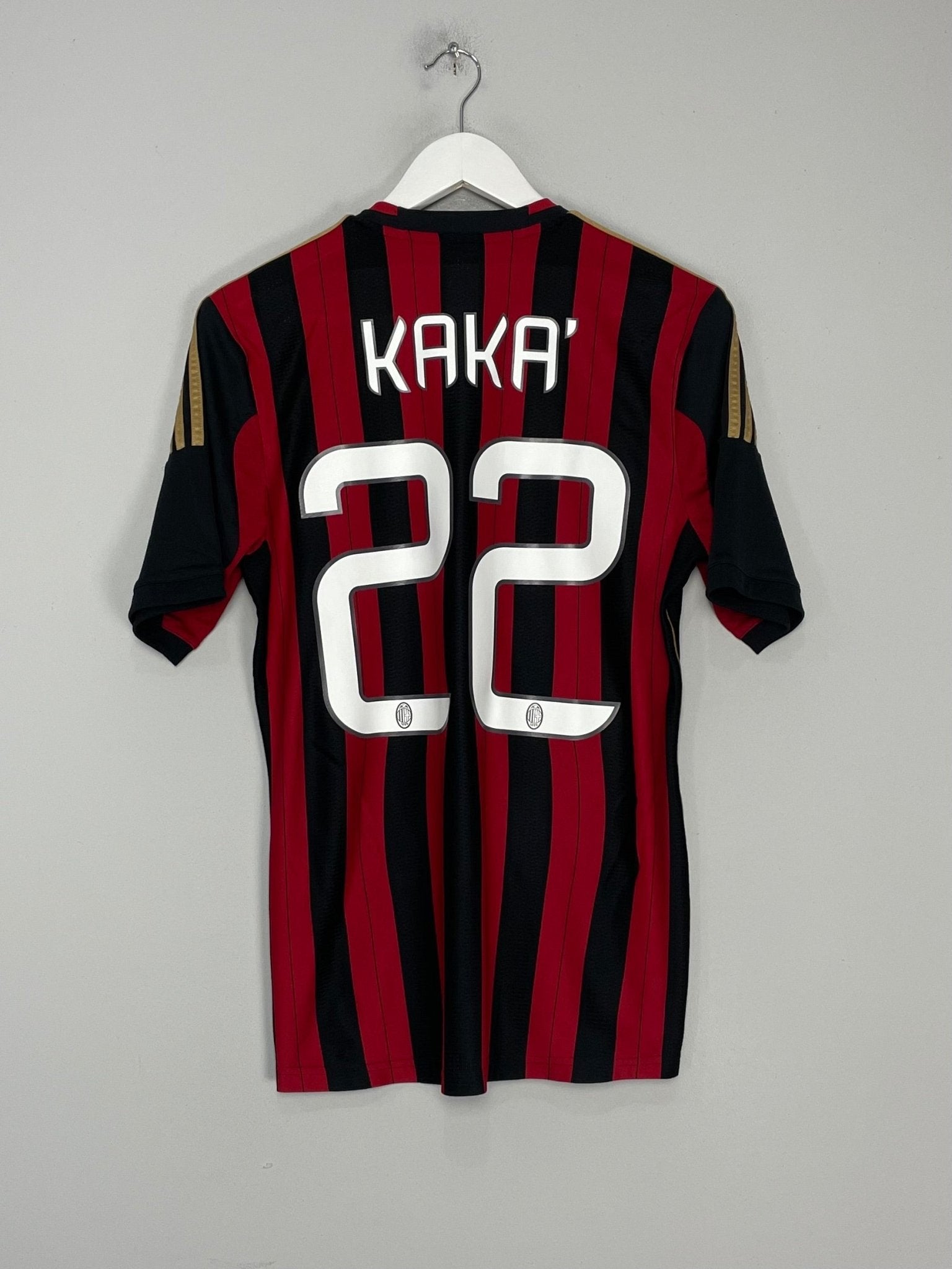 Shop 2013/14 AC MILAN KAKA #22 HOME SHIRT (S) ADIDAS, classic football shirts, vintage football shirts & retro soccer jerseys at Cult Kits